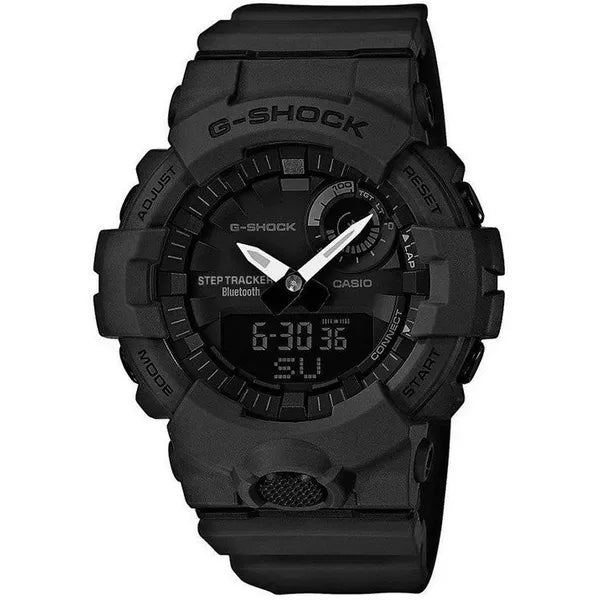 Casio G-Shock G-Squad GBA-800-1AER férfi sportóra, Bluetooth, WR200, fekete