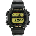 Casio DW-291H-9AVDF férfi digitális karóra, WR200, kvarc, fekete