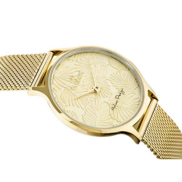 G. Rossi női karóra, arany színű, fém szíj, kvarc Miyota, 31 mm, WR30