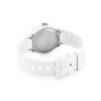Casio LRW-200H-2E2VDR női karóra, 33 mm, WR100, fehér gyantaszíj, kék számlap