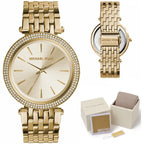 Michael Kors Darci MK3191 női karóra, aranyszínű acél, 40 mm, WR50, kvarc