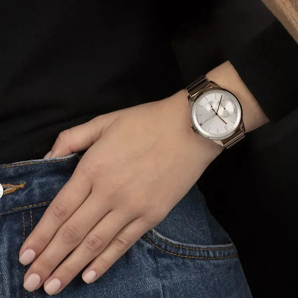 Tommy Hilfiger Brooke 1782021 női karóra, rozéarany, 38 mm, WR30, doboz