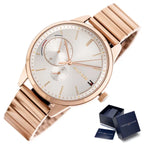 Tommy Hilfiger Brooke 1782021 női karóra, rozéarany, 38 mm, WR30, doboz