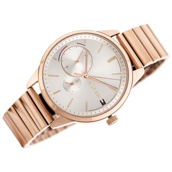 Tommy Hilfiger Brooke 1782021 női karóra, rozéarany, 38 mm, WR30, doboz