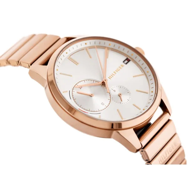 Tommy Hilfiger Brooke 1782021 női karóra, rozéarany, 38 mm, WR30, doboz