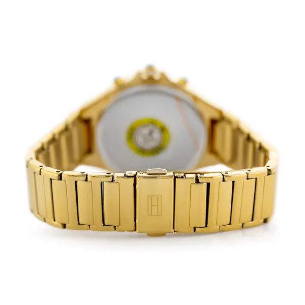Tommy Hilfiger Eve női karóra 39 mm, kvarc, arany/ezüst, acél, WR30