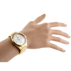 Tommy Hilfiger Eve női karóra 39 mm, kvarc, arany/ezüst, acél, WR30