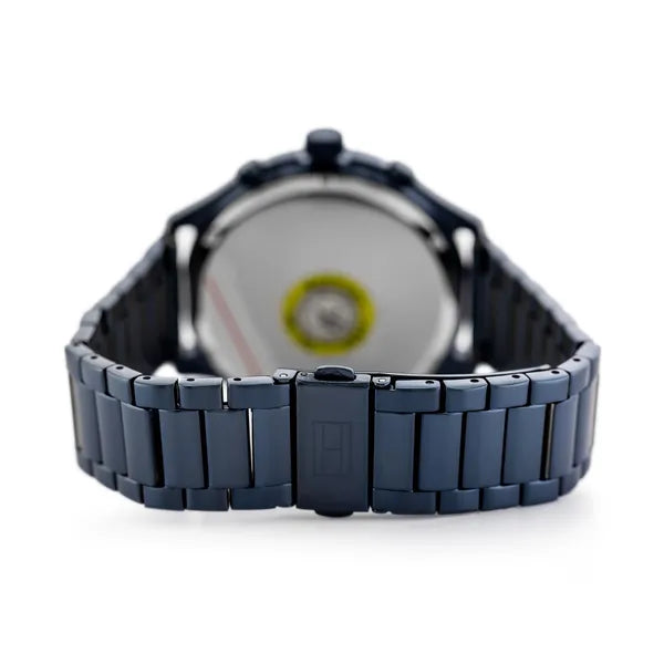 Tommy Hilfiger Asher 1791853 férfi karóra, kék, acél, kvarc, WR50
