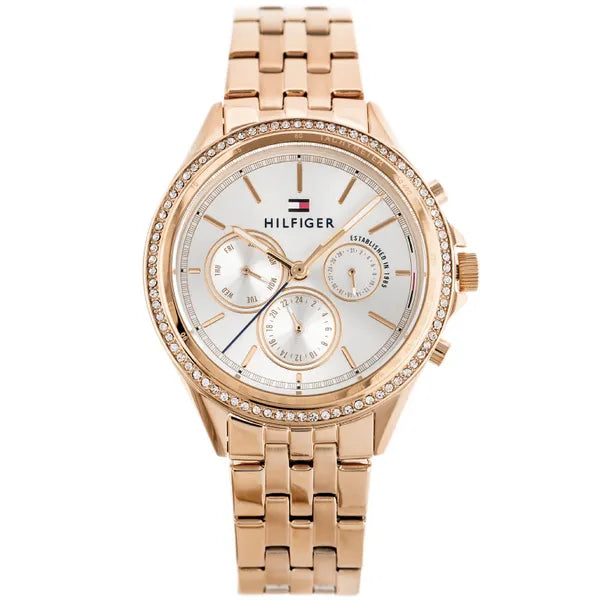 Tommy Hilfiger Ari 1781978 női karóra, rozéarany, 38 mm, kvarc, 3 ATM