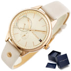 Tommy Hilfiger Brooklyn 1782022 női karóra, kvarc, bőrszíj, rózsaarany, 38 mm
