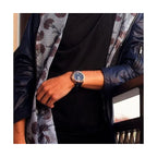 Tommy Hilfiger Decker 1791474 férfi karóra, 46 mm, kék szilikon, WR50