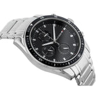 Tommy Hilfiger Parker 1791835 férfi karóra, 46 mm, acél, fekete