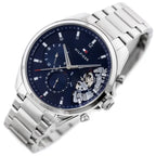 Tommy Hilfiger Baker 1710448 férfi karóra, acél szíj, kék számlap
