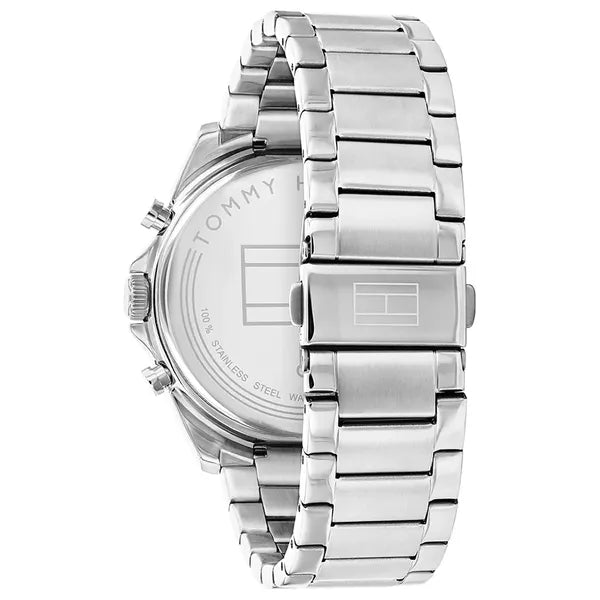 Tommy Hilfiger Baker 1710448 férfi karóra, acél szíj, kék számlap