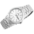 Casio MTP-1239D-7ADF férfi kvarc karóra, acél, ezüst, dátum, WR30, 37 mm