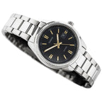 Casio LTP-1302D-1A2V női karóra, acél szíj, fekete számlap, dátum, 30 mm