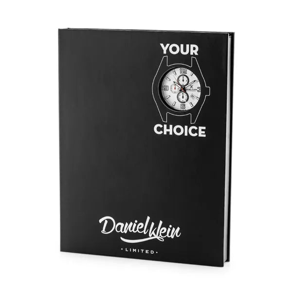 Daniel Klein DK12886-1 férfi kronográf óra ajándékszett, 42 mm, WR50