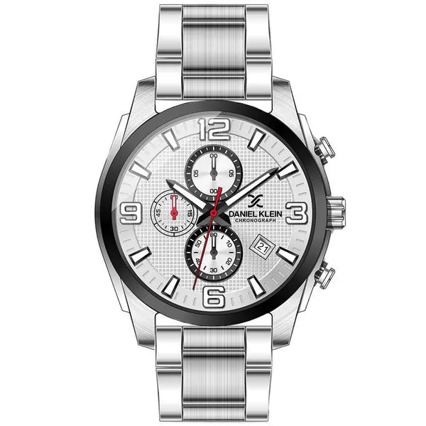 Daniel Klein DK12886-1 férfi kronográf óra ajándékszett, 42 mm, WR50