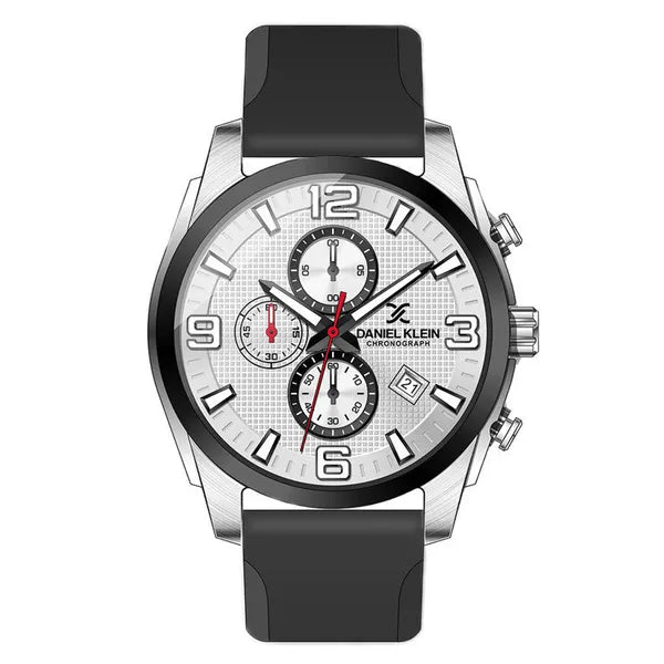 Daniel Klein DK12886-1 férfi kronográf óra ajándékszett, 42 mm, WR50