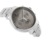 Tommy Hilfiger férfi karóra 1710382, ezüst számlap, acél, WR50, doboz