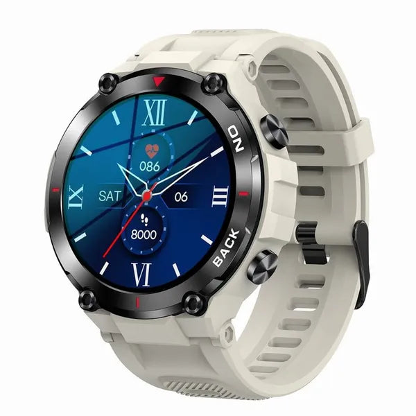 Férfi okosóra Gravity GT8-4, GPS, 1,32” IPS, IP67, 480 mAh, szürke