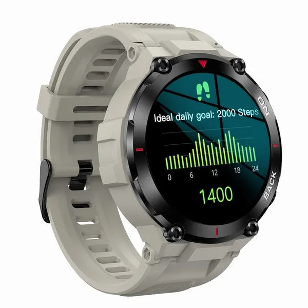 Férfi okosóra Gravity GT8-4, GPS, 1,32” IPS, IP67, 480 mAh, szürke