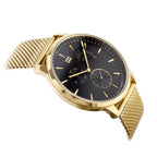 Tommy Hilfiger Brad 1710386 férfi karóra, arany, fekete, 45 mm, WR30