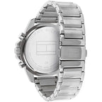 Tommy Hilfiger Mason 1791788 férfi karóra, 46 mm, acél szíj, kék számlap, WR30