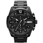 Diesel Mega Chief DZ4283 férfi kronográf karóra, fekete, acél, WR100