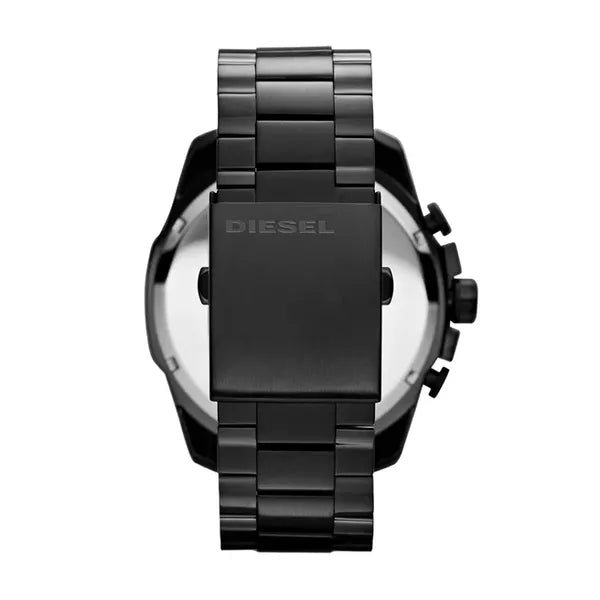 Diesel Mega Chief DZ4283 férfi kronográf karóra, fekete, acél, WR100