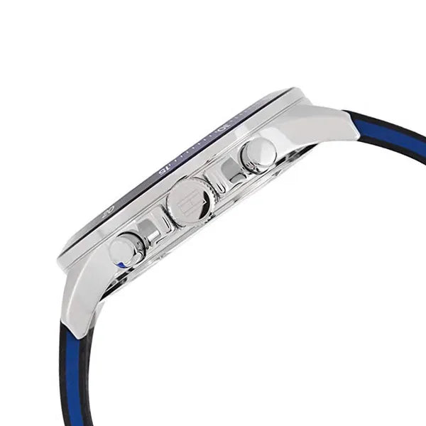 Tommy Hilfiger férfi karóra 1791724, kvarc, 46 mm, gumi szíj, WR50