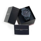 Tommy Hilfiger Gavin férfi karóra 44 mm, kék acél, WR50