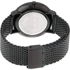 Tommy Hilfiger Brooklyn 1791507 férfi karóra, fekete acél, 40 mm, WR50