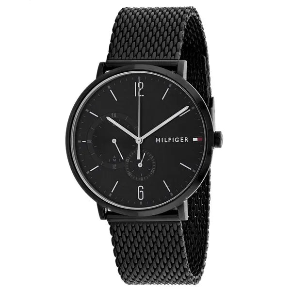 Tommy Hilfiger Brooklyn 1791507 férfi karóra, fekete acél, 40 mm, WR50