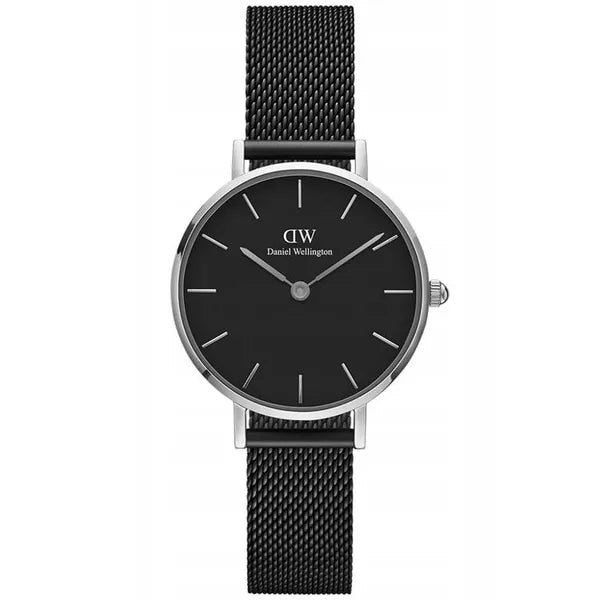 Daniel Wellington Petite Ashfield női karóra, 28 mm, fekete, acél, DW00100246