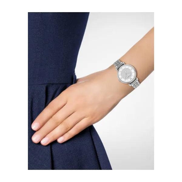 Emporio Armani AR1925 női karóra, ezüst acél, kvarc, 32 mm, WR30