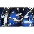 Invicta Pro Diver férfi karóra, 200 m, 43 mm, kék számlap, acél szíj 22054