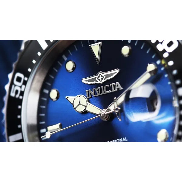 Invicta Pro Diver férfi karóra, 200 m, 43 mm, kék számlap, acél szíj 22054