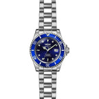 Invicta Pro Diver 26971 férfi karóra, 40 mm, 200 m, kék számlap, acél szíj