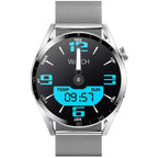 Férfi okosóra Pacific 42-02, 1.32'' 360×360, Bluetooth hívás, IP68 ezüst szíj