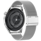 Férfi okosóra Pacific 42-02, 1.32'' 360×360, Bluetooth hívás, IP68 ezüst szíj