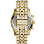 Michael Kors Lexington női arany kronográf kvarc óra, fekete számlap, WR50