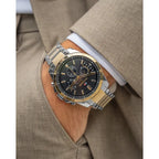 Tommy Hilfiger Decker 1791559 férfi karóra, két tónusú acél, fekete, WR50