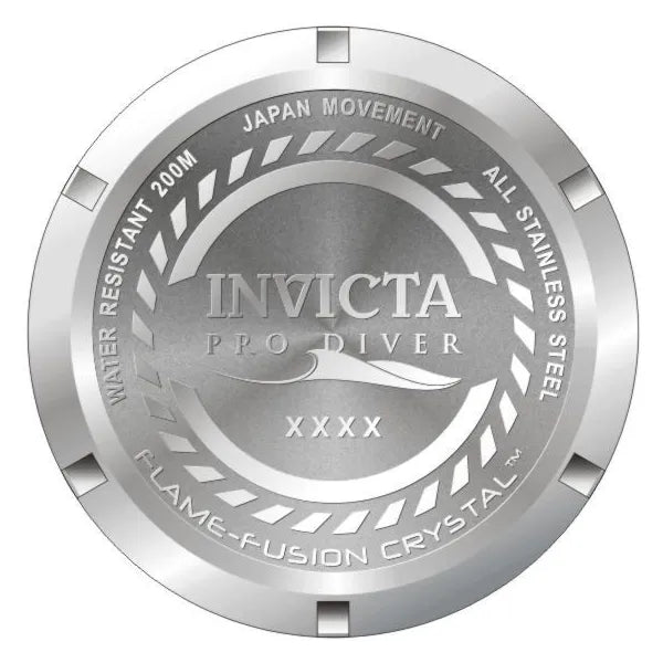 Invicta Pro Diver 1774 férfi kvarc kronográf karóra, 43,5 mm, WR200, arany acél