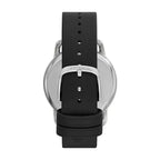 Emporio Armani AR11336 Aviator férfi karóra, 42 mm, fekete bőr, acél tok, WR50