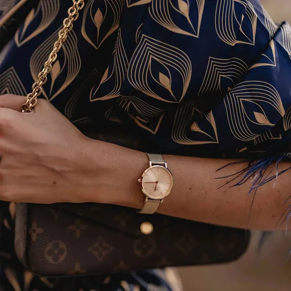 Daniel Wellington Petite Unitone női kvarc karóra, 32 mm, rózsaarany nemesacél