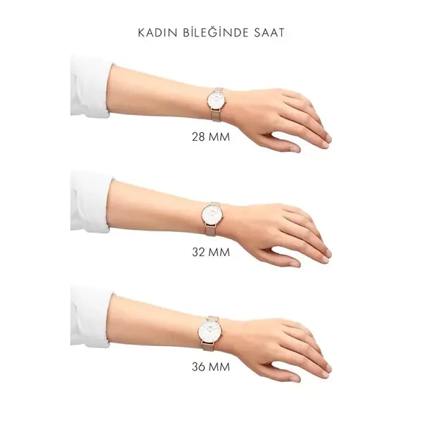Daniel Wellington Petite Unitone női kvarc karóra, 32 mm, rózsaarany nemesacél