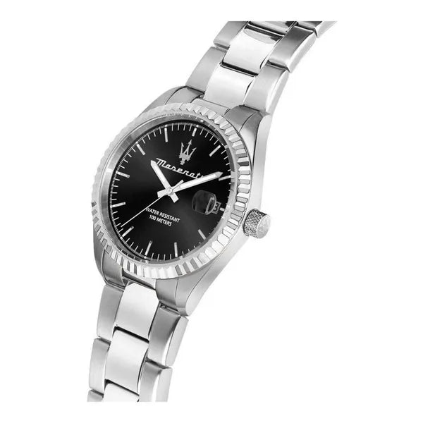 Maserati Competizione férfi karóra R8853100028, 42 mm, fekete számlap, 10 ATM