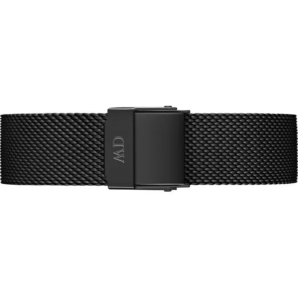 Daniel Wellington Petite női karóra, 32 mm, fekete számlap, ezüst tok, kvarc