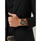 Hugo Boss Ocean Edition 1513703 férfi kronográf karóra, arany, WR100